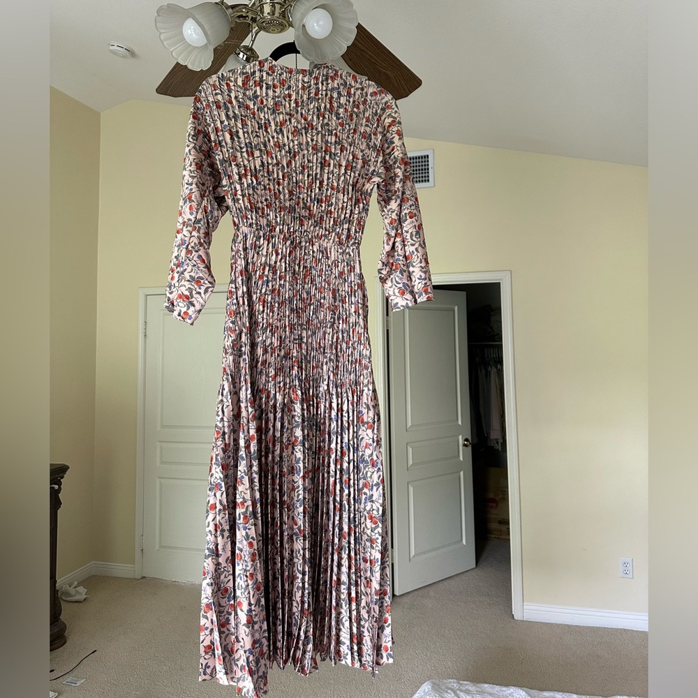 Floral Print Long Sleeve Dress